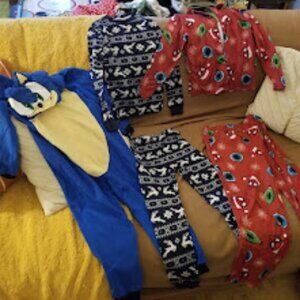 Boys Holiday Pajamas in Sizes 6-8